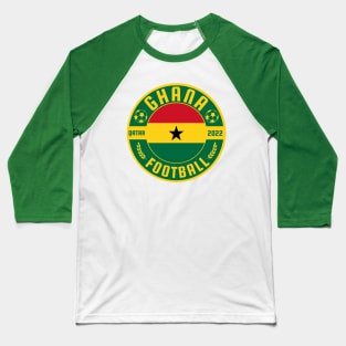 Ghana Football Baseball T-Shirt